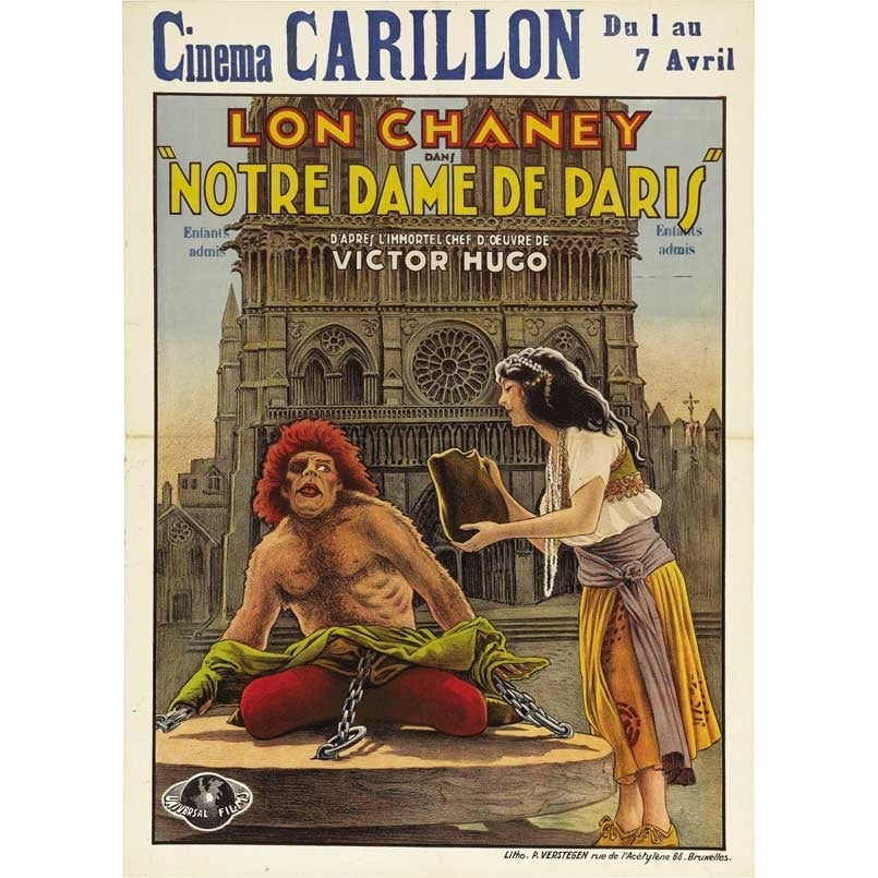 The Hunchback of Notre Dame Movie Poster Print (11 x 17) - Item MOVEI5642 Image 1