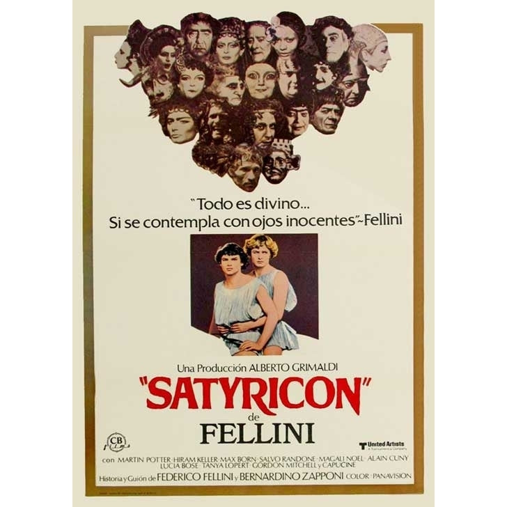 Fellini Satyricon Movie Poster (11 x 17) - Item MOVEI5596 Image 1