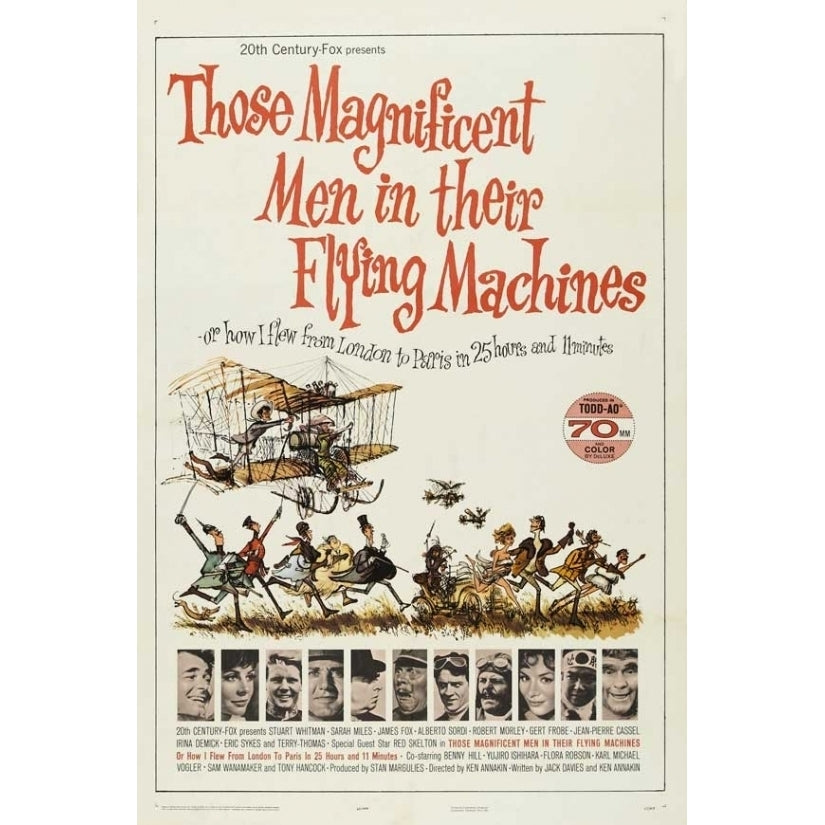 Those Magnificent Men in Their Flying Machines Movie Poster (11 x 17) - Item MOVEI5701 Image 1