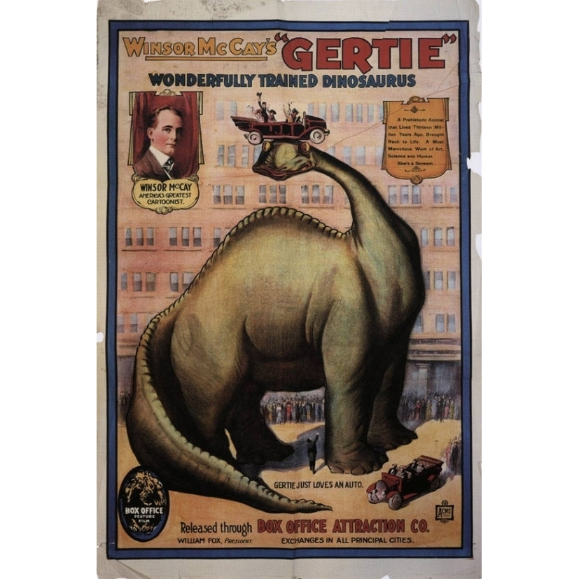 Gertie the Dinosaur Movie Poster (11 x 17) - Item MOVEI6332 Image 1