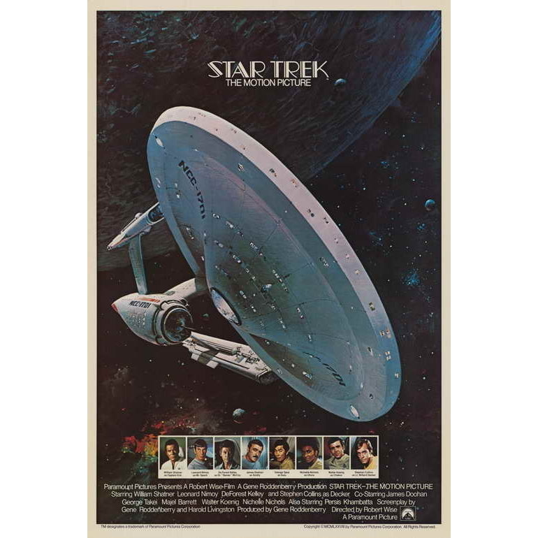 Star Trek: The Motion Picture Movie Poster Print (27 x 40) - Item MOVEI7124 Image 1