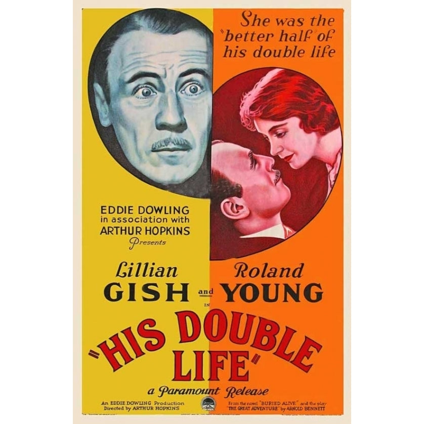 His Double Life Movie Poster (11 x 17) - Item MOVEI8669 Image 1