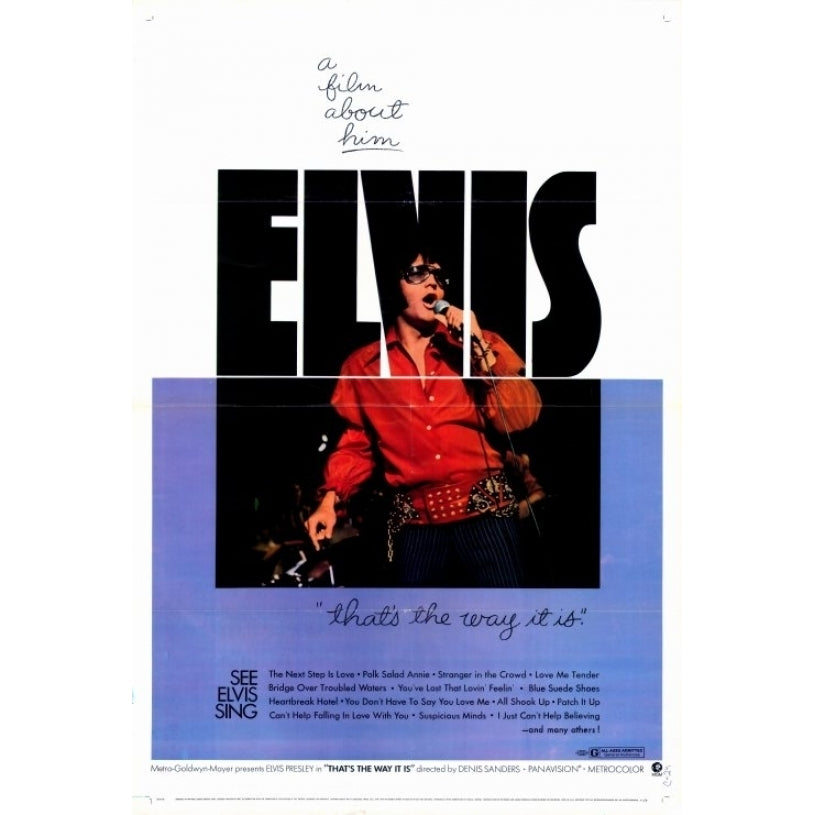 Elvis: Thats the Way It Is Movie Poster Print (27 x 40) - Item MOVEI9038 Image 1