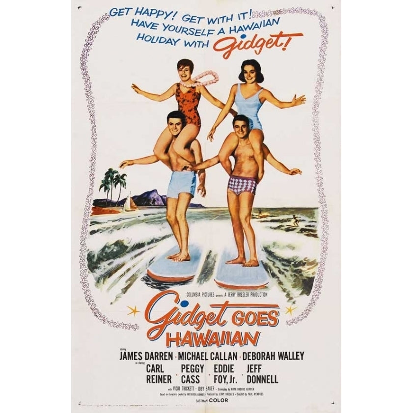 Gidget Goes Hawaiian Movie Poster (11 x 17) - Item MOVEI8706 Image 1