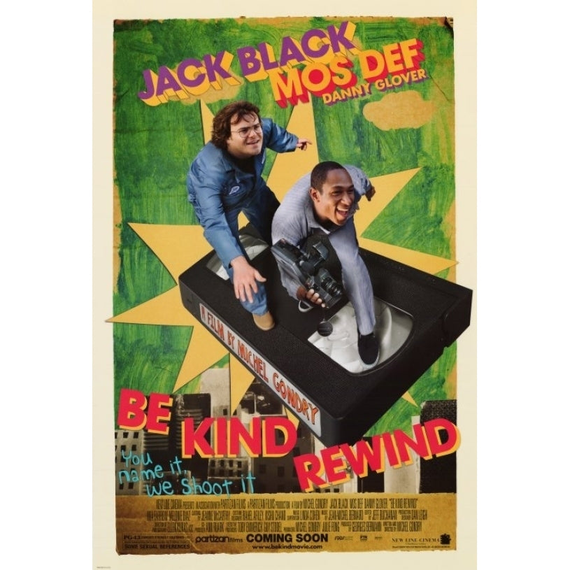 Be Kind Rewind Movie Poster Print (27 x 40) - Item MOVEI9108 Image 1