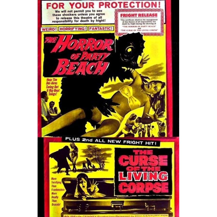 Horror of Party Beach Movie Poster Print (27 x 40) - Item MOVEJ0258 Image 1