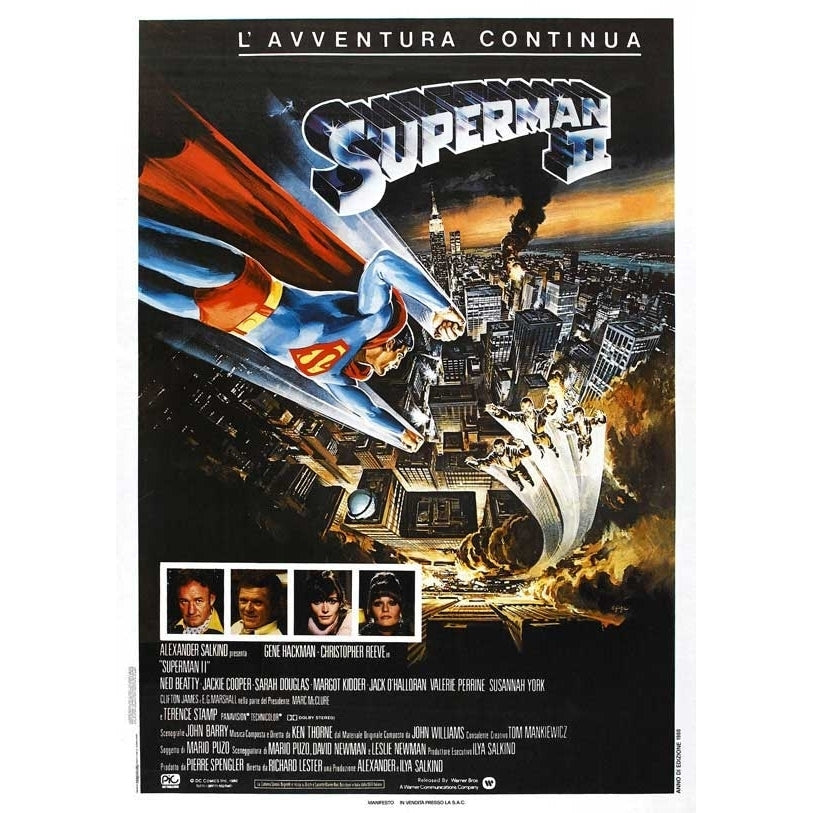 Superman 2 Movie Poster Print (11 x 17) - Item MOVEJ2334 Image 1