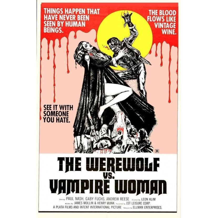 The Werewolf Versus Vampire Women Movie Poster Print (27 x 40) - Item MOVEJ2285 Image 1