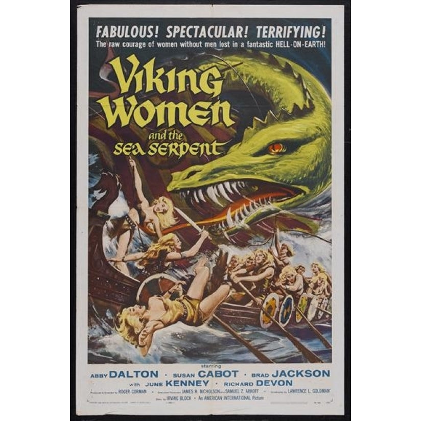 Viking Women and the Sea Serpent Movie Poster Print (27 x 40) - Item MOVEJ4215 Image 1