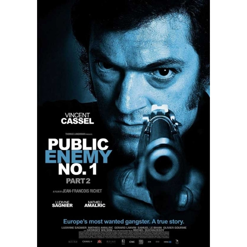 Mesrine Part II - Public Enemy 1 Movie Poster (11 x 17) - Item MOVEJ3873 Image 1