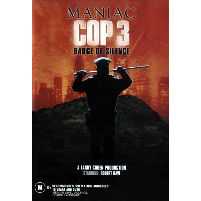 Maniac Cop 3 Badge of Silence Movie Poster (11 x 17) - Item MOVEJ5698 Image 1