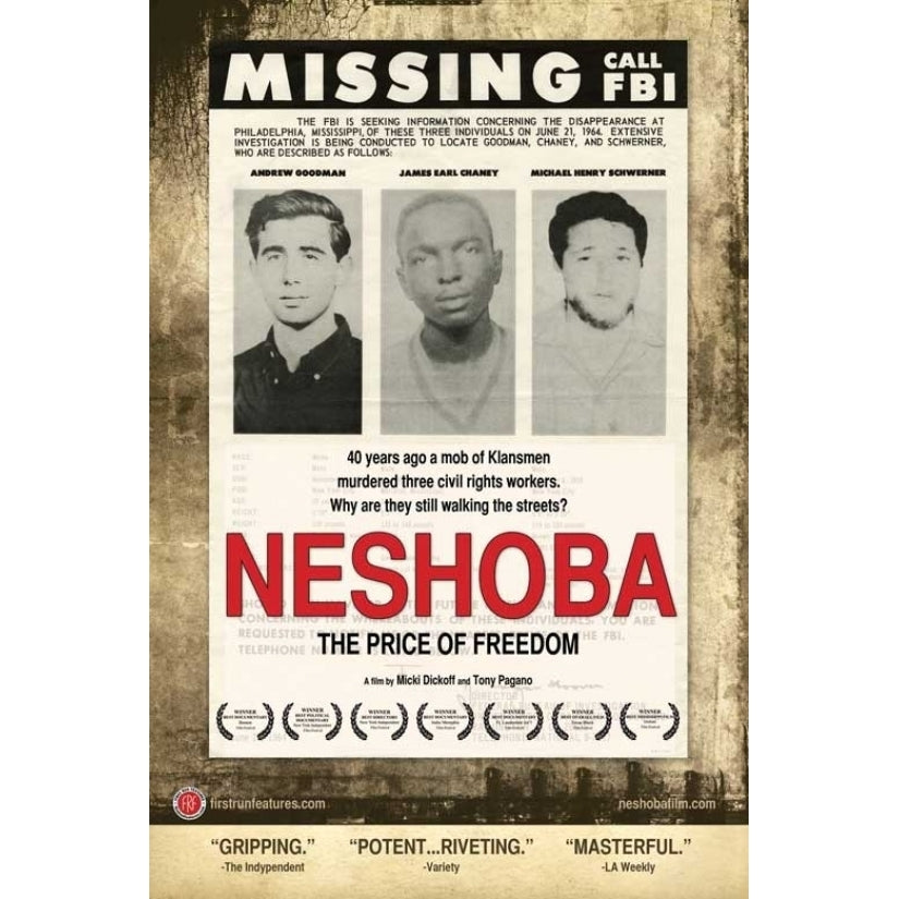 Neshoba Movie Poster (11 x 17) - Item MOVGB02501 Image 1