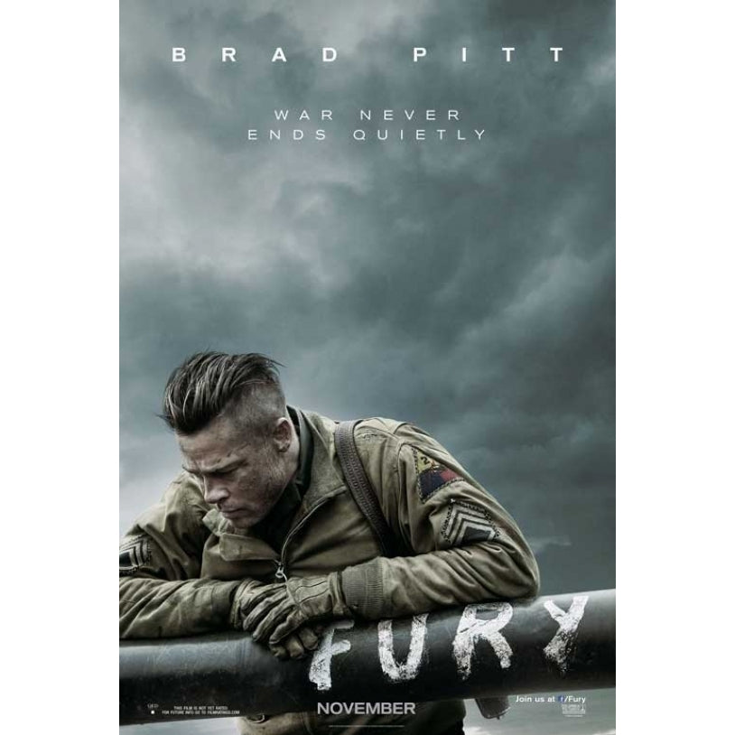 Fury Movie Poster Print (27 x 40) - Item MOVGB08145 Image 1