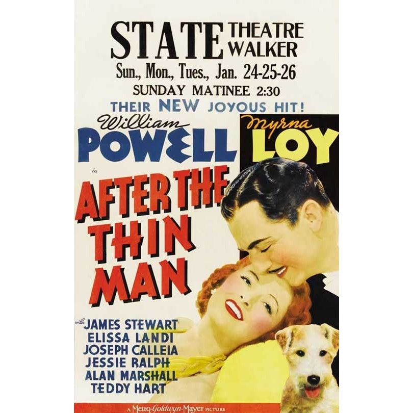 After the Thin Man Movie Poster Print (11 x 17) - Item MOVGB09440 Image 1