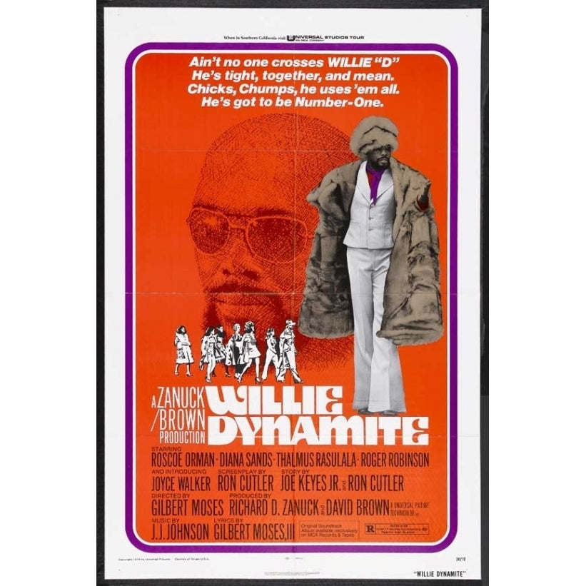 Willie Dynamite Movie Poster (11 x 17) - Item MOVGB13440 Image 1