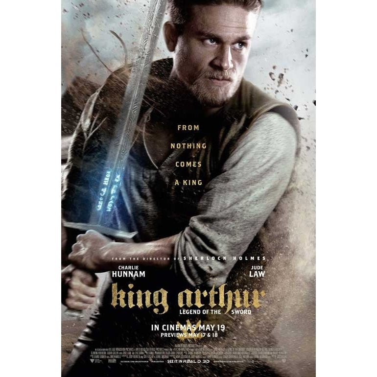 King Arthur: Legend of the Sword Movie Poster Print (27 x 40) - Item MOVGB19455 Image 1