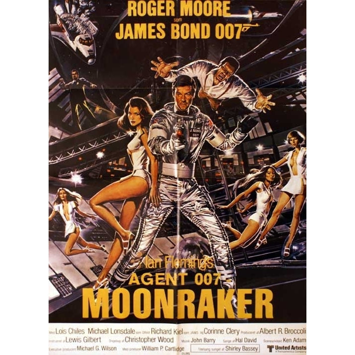 Moonraker Movie Poster Print (27 x 40) - Item MOVGB40101 Image 1