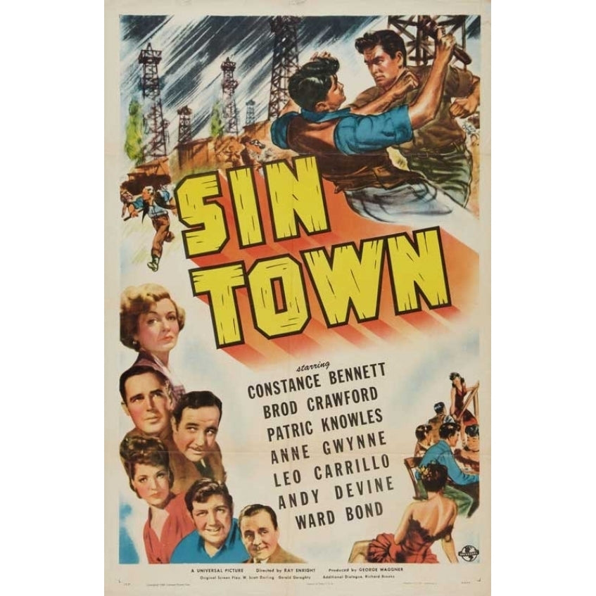 Sin Town Movie Poster (11 x 17) - Item MOVGB40604 Image 1