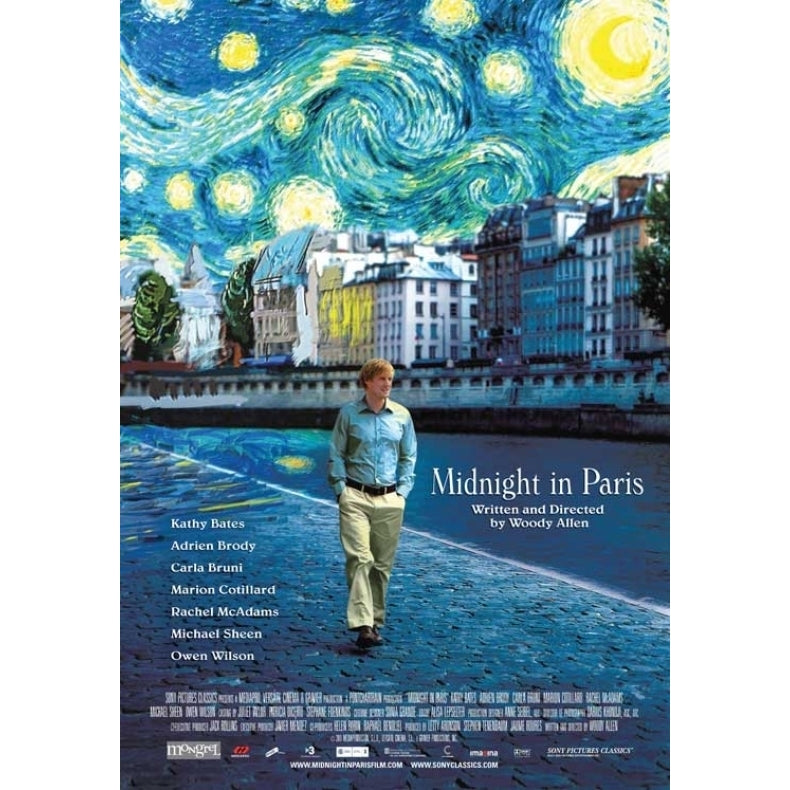 Midnight in Paris Movie Poster Print (27 x 40) - Item MOVGB47193 Image 1