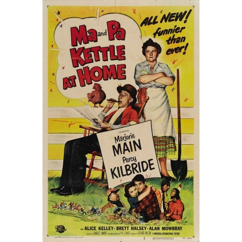 Ma and Pa Kettle at Home Movie Poster Print (27 x 40) - Item MOVGB49360 Image 1