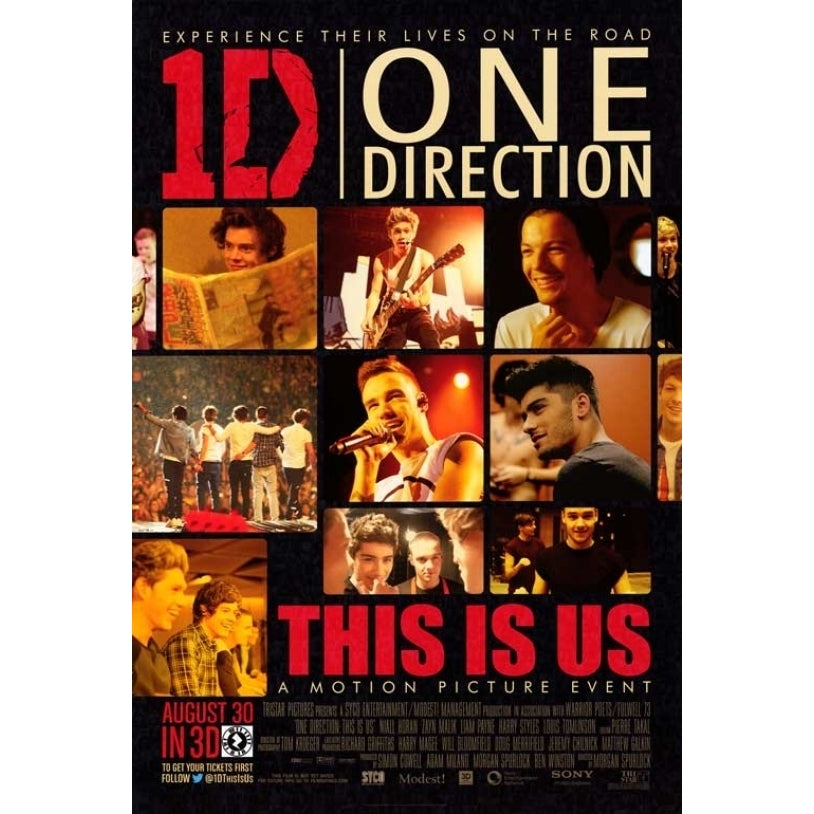 One Direction Movie Poster Print (27 x 40) - Item MOVGB50115 Image 1