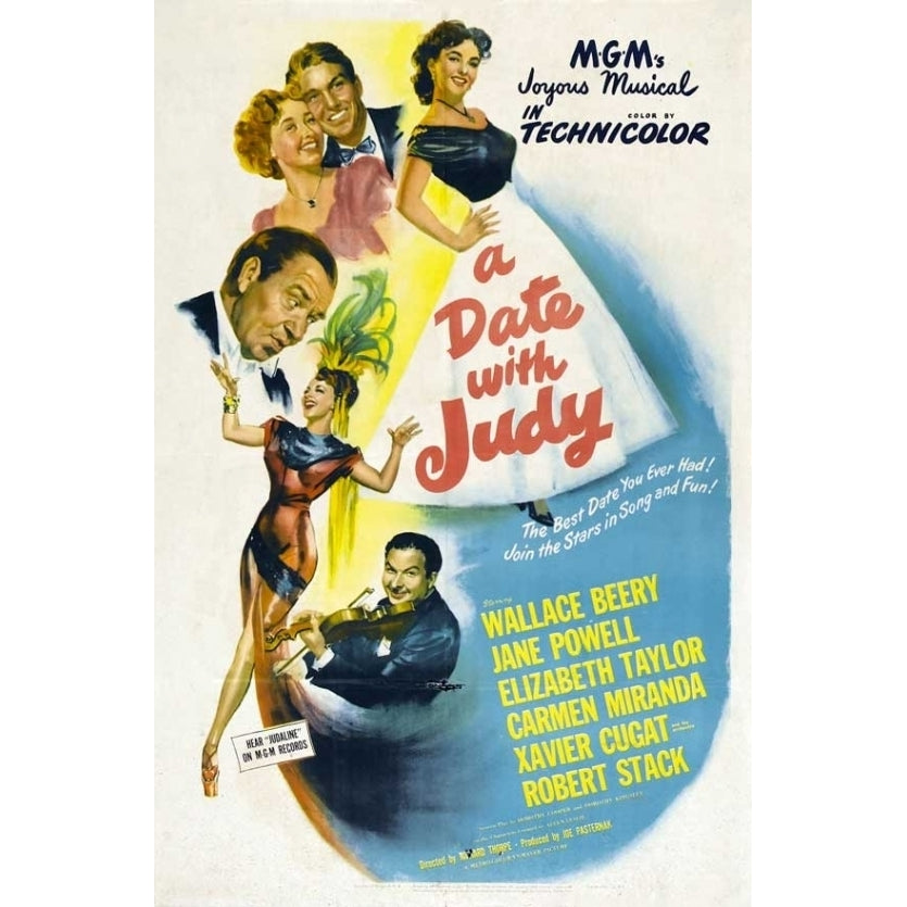 A Date With Judy Movie Poster (11 x 17) - Item MOVGB61540 Image 1