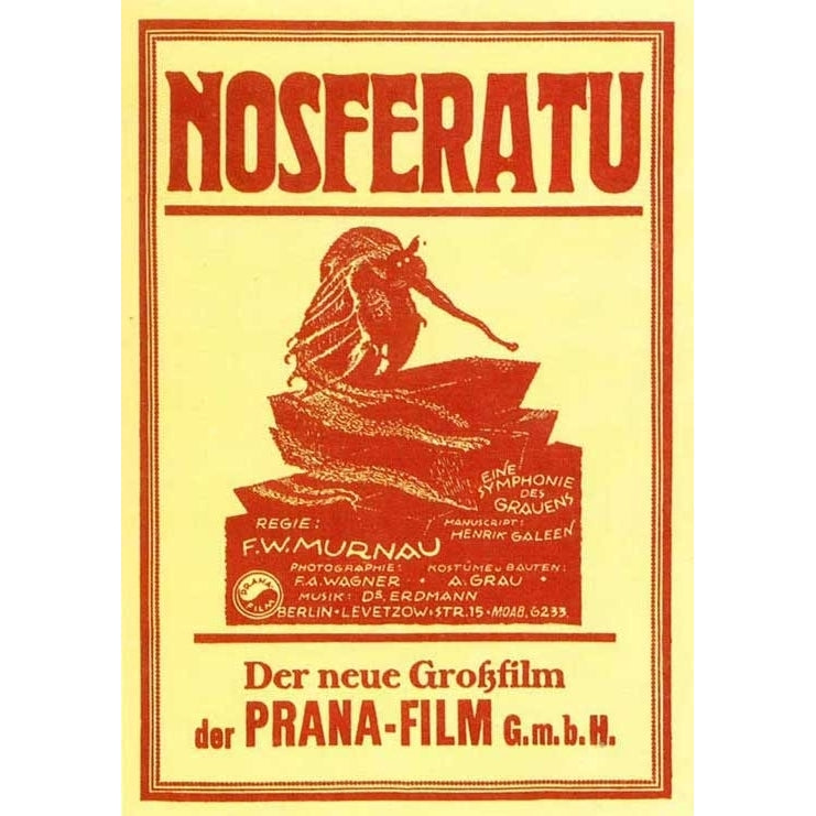 Nosferatu a Symphony of Horror Movie Poster (11 x 17) - Item MOVGB64820 Image 1