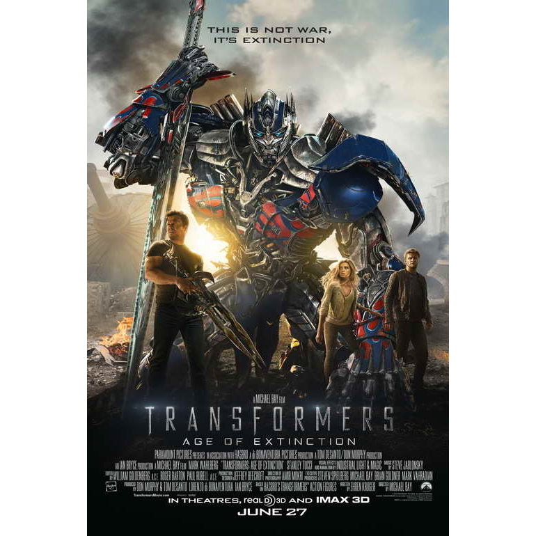 Transformers: Age of Extinction Movie Poster Print (27 x 40) - Item MOVGB65045 Image 1