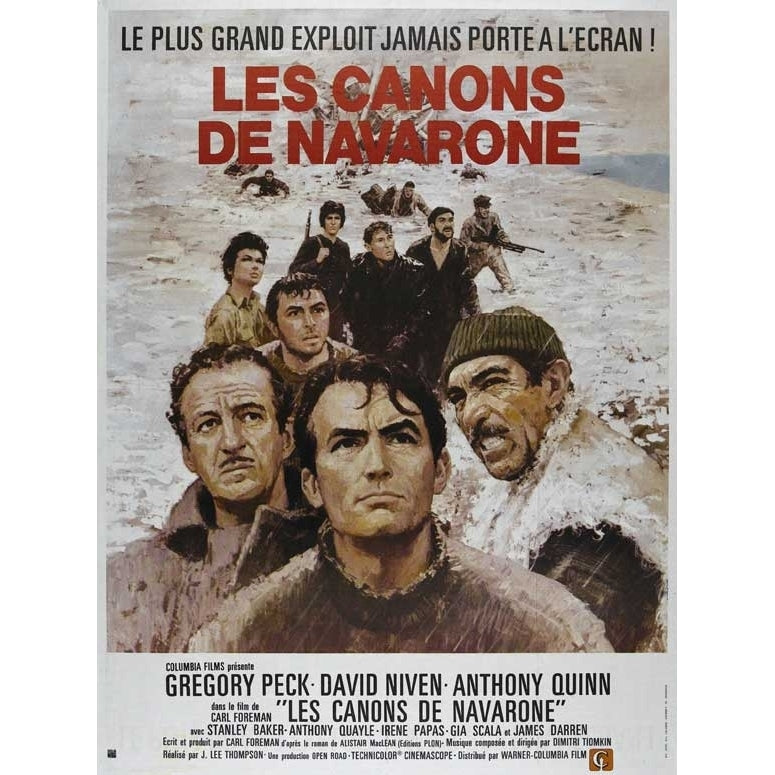 The Guns of Navarone Movie Poster Print (27 x 40) - Item MOVGB66530 Image 1