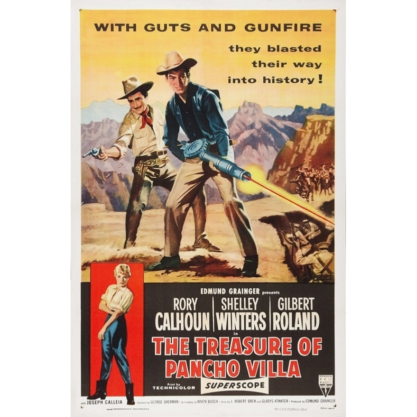 The Treasure of Pancho Villa Movie Poster Print (27 x 40) - Item MOVGB66970 Image 1