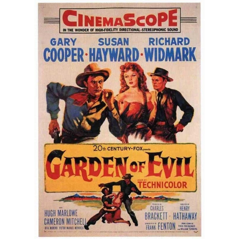 Garden of Evil Movie Poster Print (11 x 17) - Item MOVGB67240 Image 1