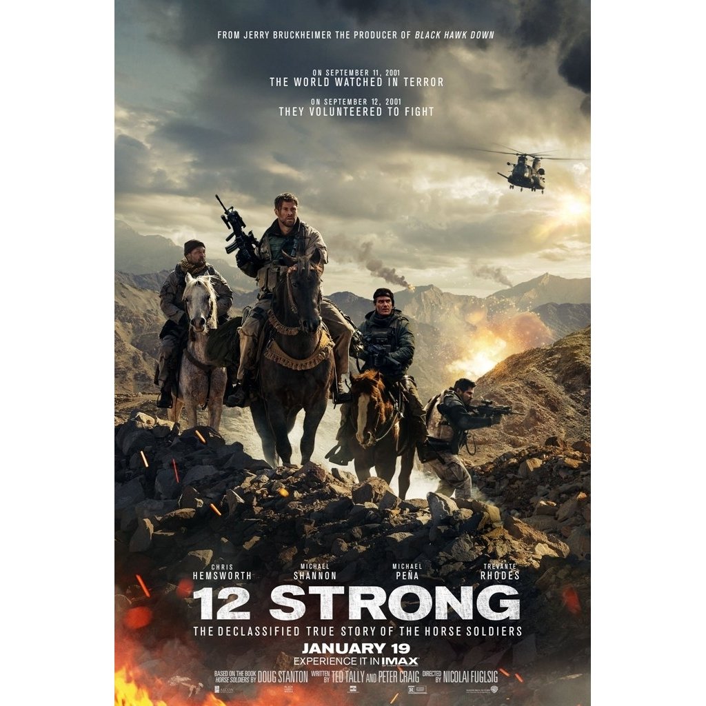 12 Strong Movie Poster Print (11 x 17) - Item MOVGB68555 Image 1