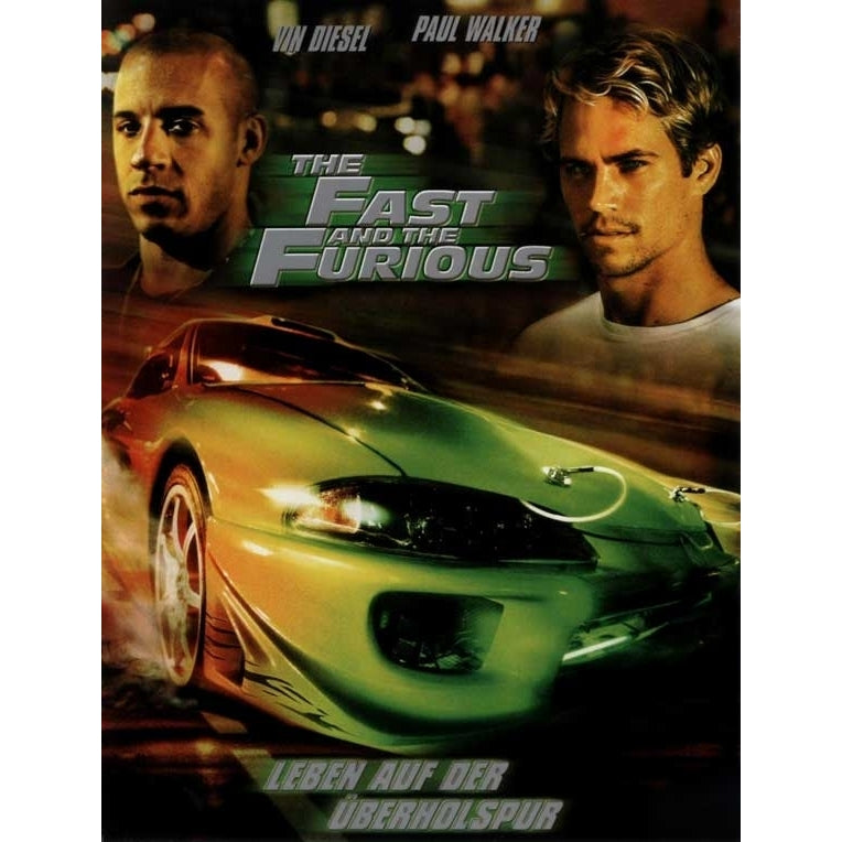 The Fast and the Furious Movie Poster Print (27 x 40) - Item MOVGB68210 Image 1