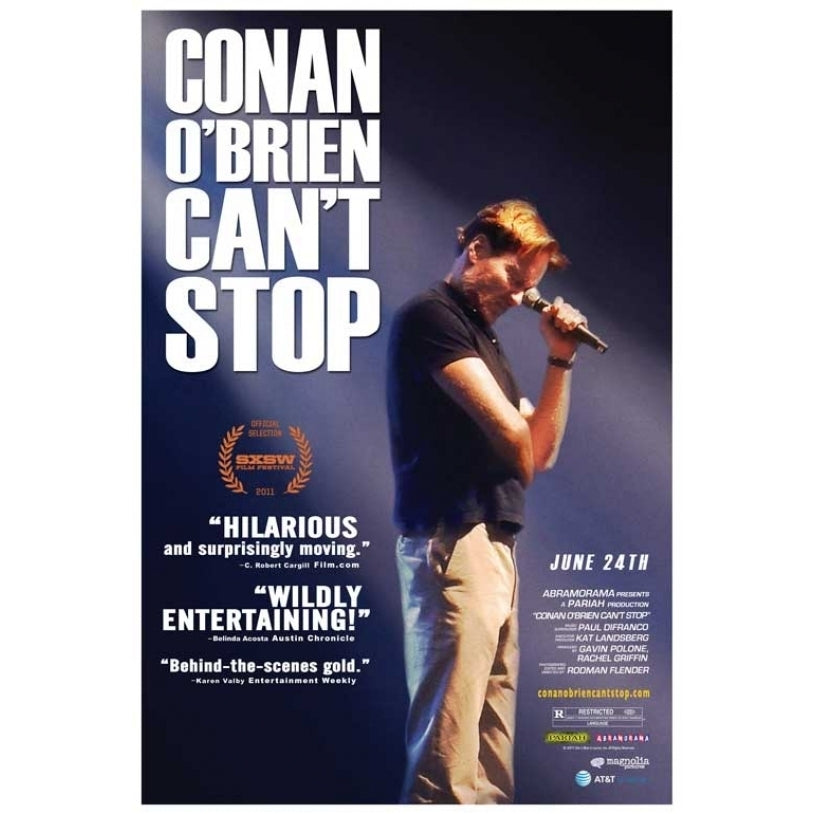 Conan OBrien Cant Stop Movie Poster Print (27 x 40) - Item MOVGB74104 Image 1