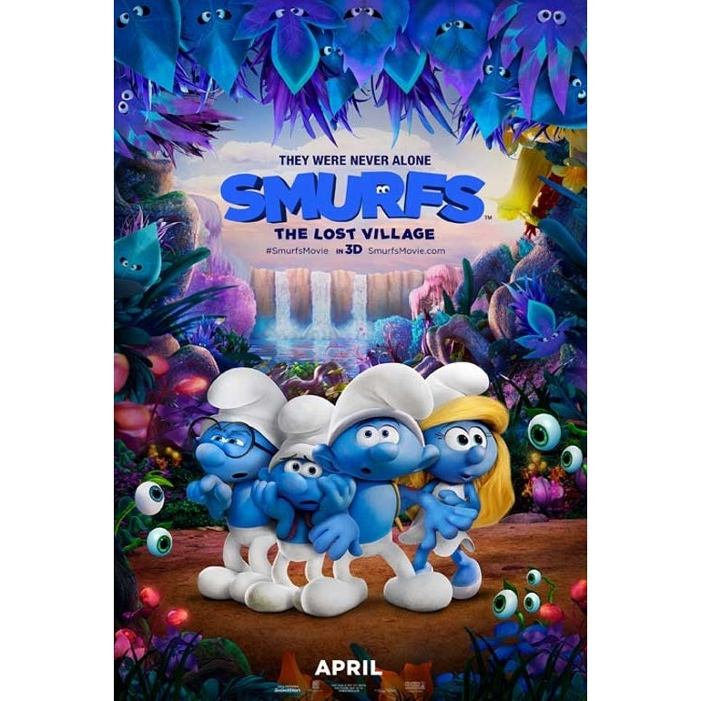 Smurfs The Lost Village Movie Poster (11 x 17) - Item MOVGB78455 Image 1