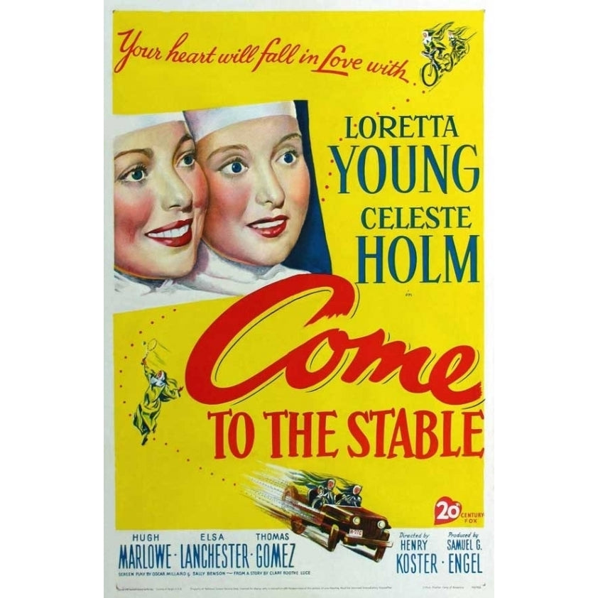 Come to the Stable Movie Poster (11 x 17) - Item MOVGB80340 Image 1