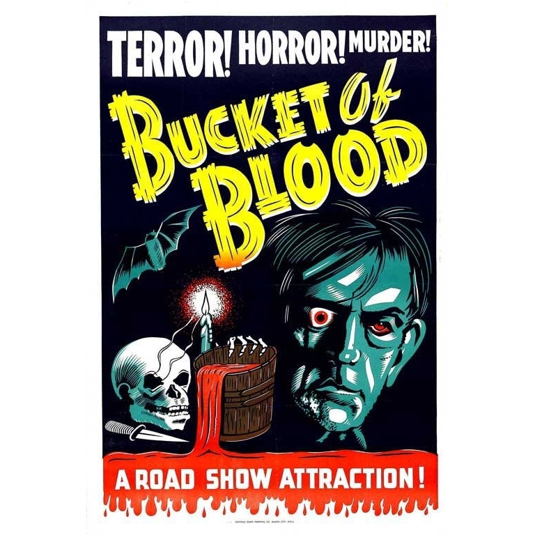 A Bucket of Blood Movie Poster Print (11 x 17) - Item MOVGB86263 Image 1