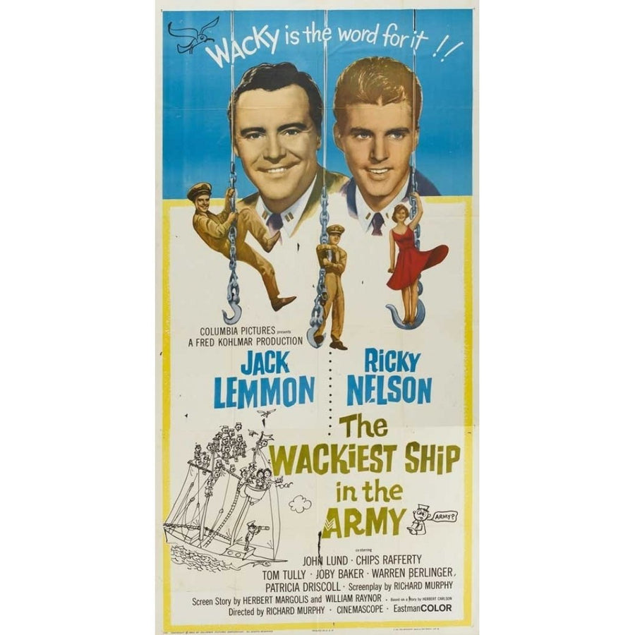 The Wackiest Ship in the Army Movie Poster (11 x 17) - Item MOVGB88273 Image 1