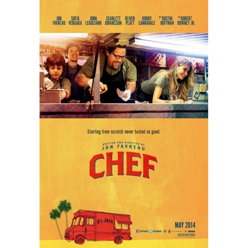 Chef Movie Poster (11 x 17) - Item MOVGB89935 Image 1