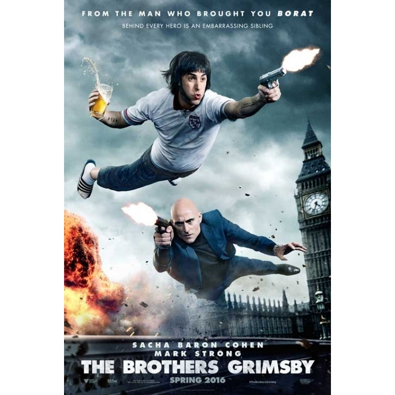 The Brothers Grimsby Movie Poster (11 x 17) - Item MOVGB89545 Image 1