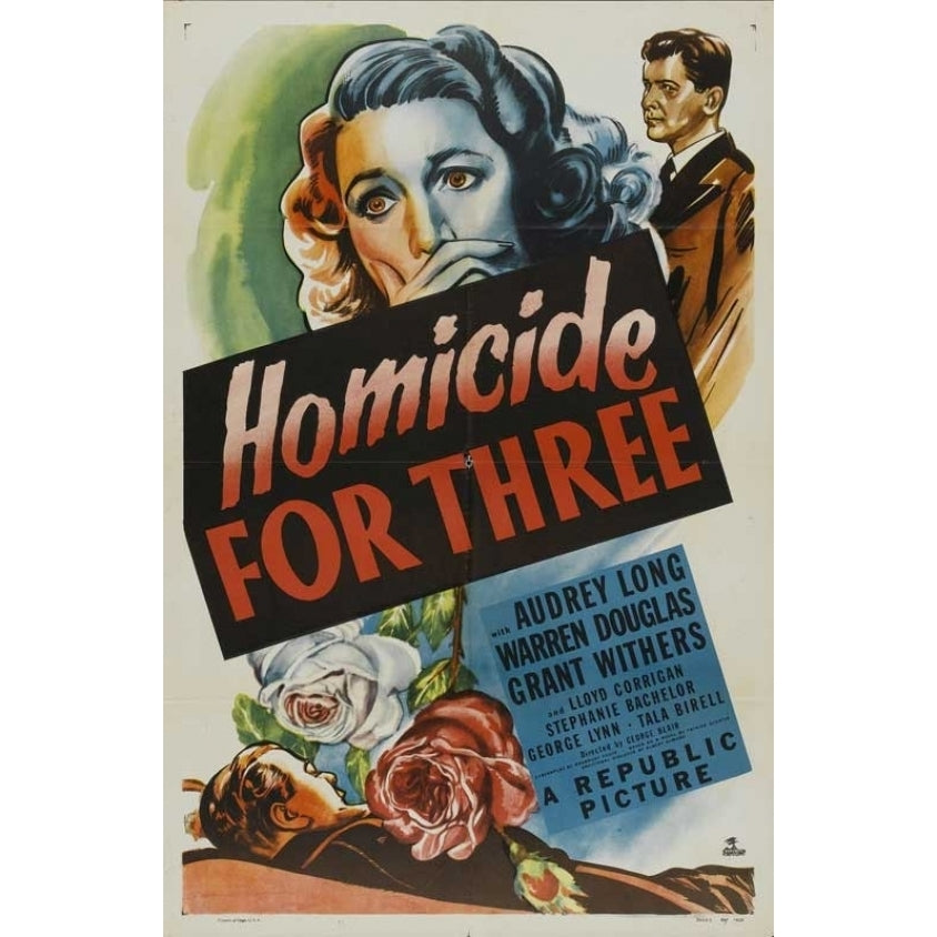 Homicide for Three Movie Poster Print (27 x 40) - Item MOVGB94683 Image 1