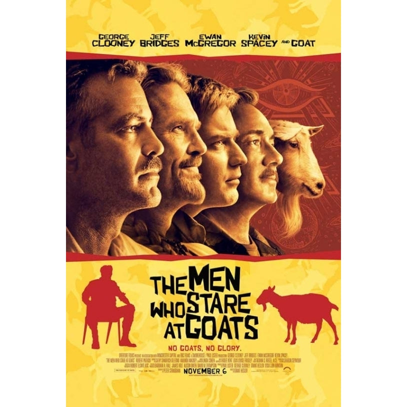 The Men Who Stare at Goats Movie Poster (11 x 17) - Item MOVGB99030 Image 1