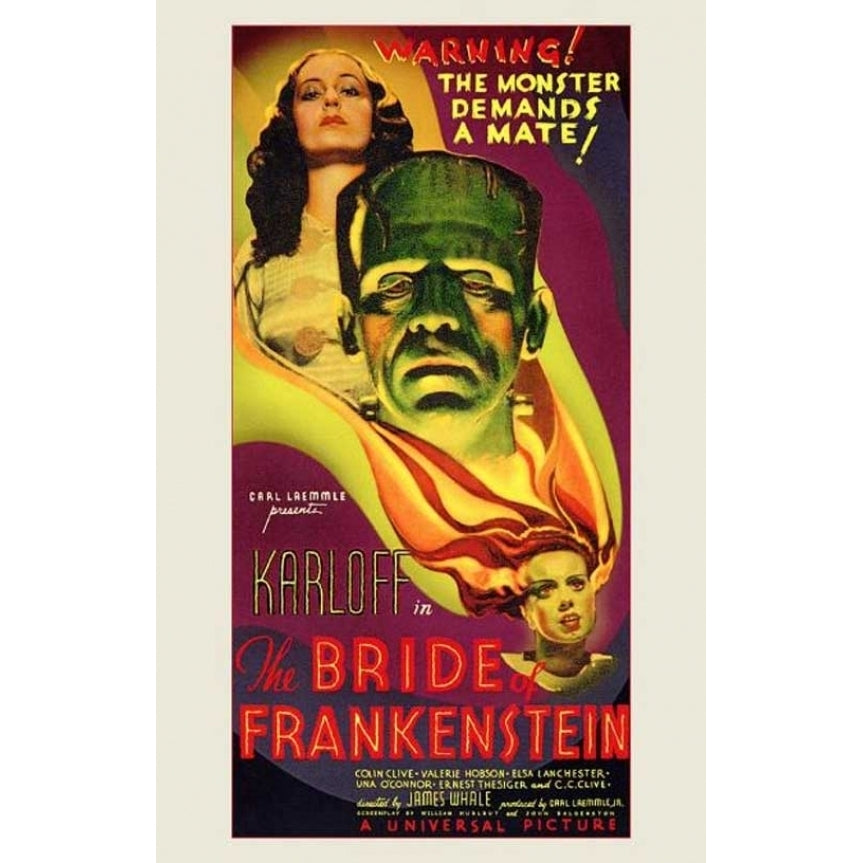 The Bride of Frankenstein Movie Poster (11 x 17) - Item MOVGC9821 Image 1