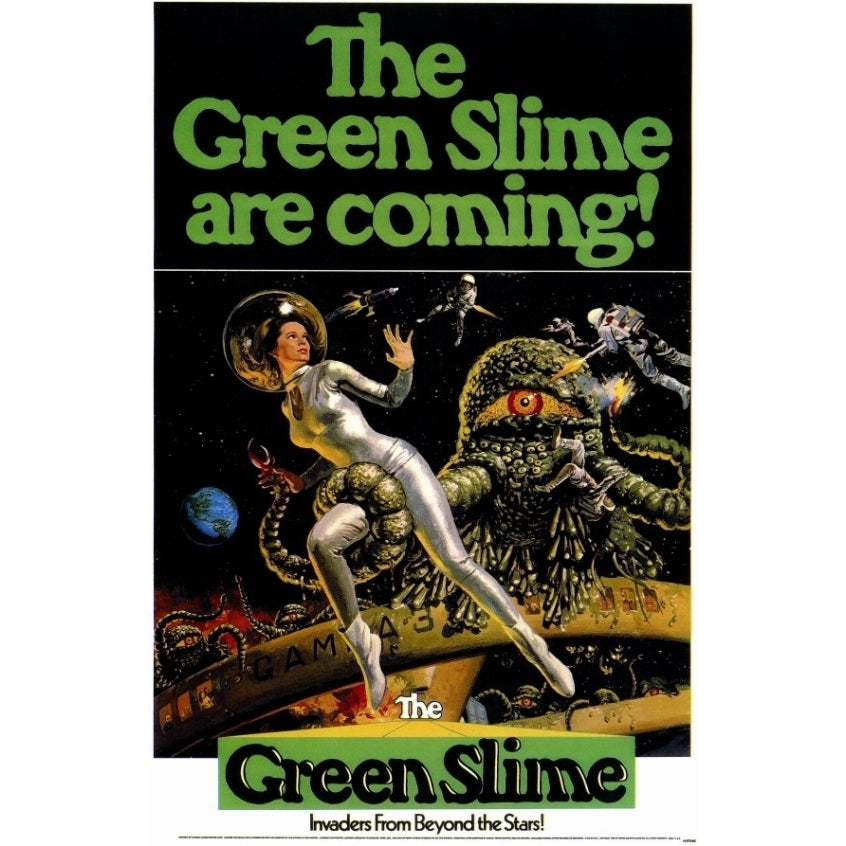 The Green Slime Movie Poster (11 x 17) - Item MOVGC9989 Image 1