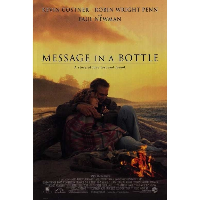 Message in a Bottle Movie Poster Print (11 x 17) - Item MOVGD1920 Image 1