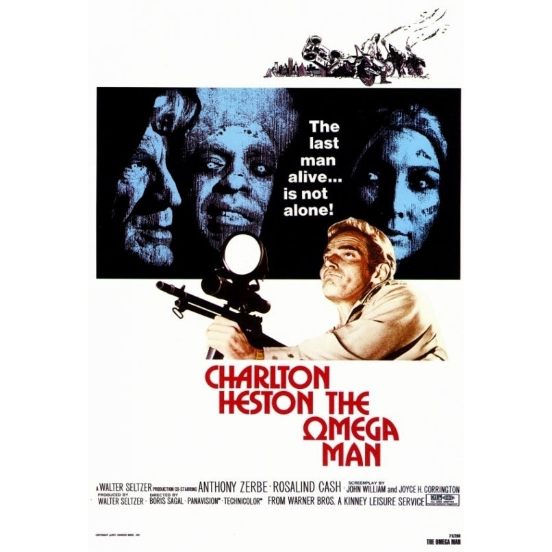 Omega Man Movie Poster (11 x 17) - Item MOVGD1415 Image 1