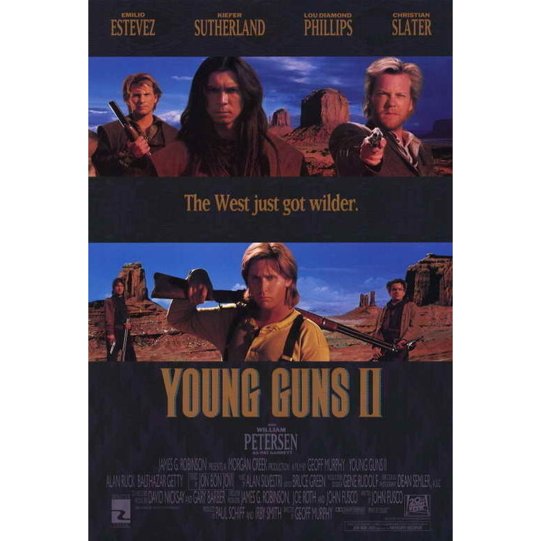 Young Guns 2 Movie Poster (11 x 17) - Item MOVGD1877 Image 1