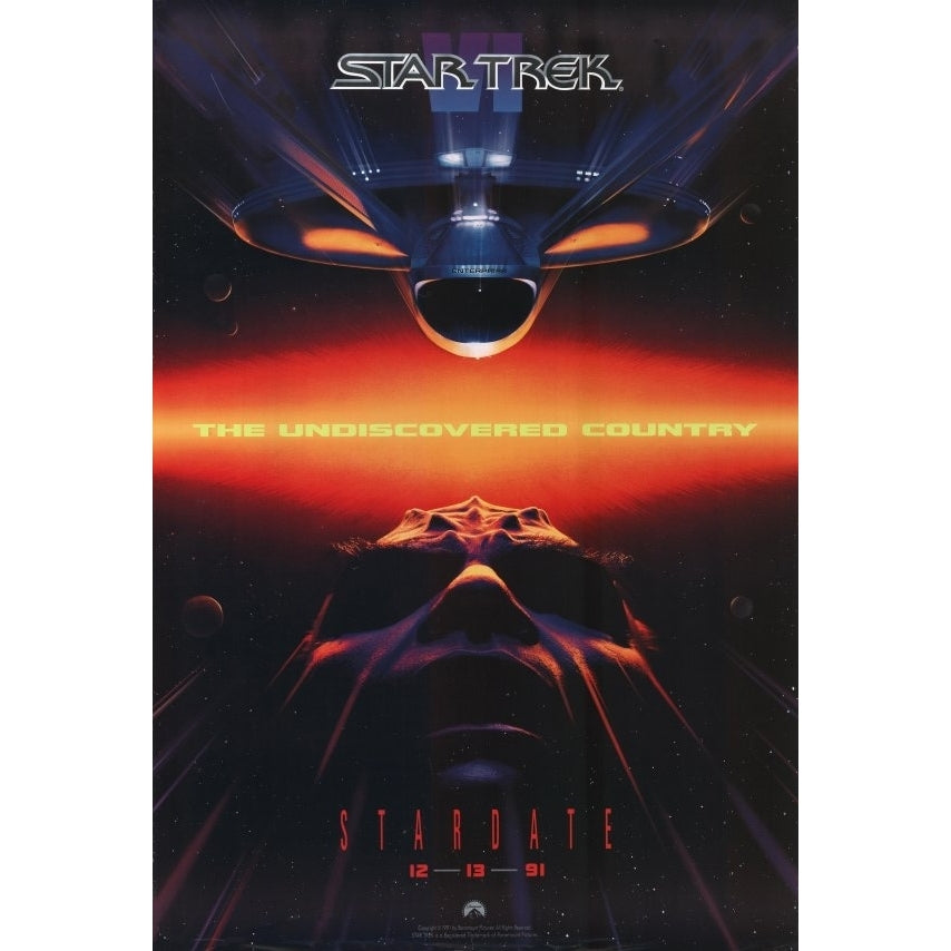 Star Trek 6 The Undiscovered Country Movie Poster (11 x 17) - Item MOVGD3842 Image 1