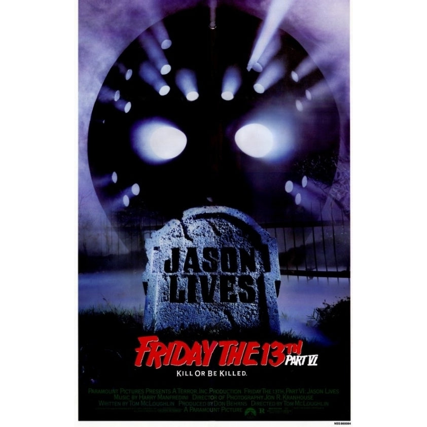 Friday the 13th Part 6 Jason Lives Movie Poster (11 x 17) - Item MOVGD3885 Image 1