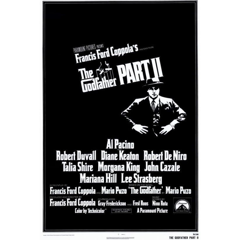 The Godfather Part 2 Movie Poster (11 x 17) - Item MOVGD8855 Image 1